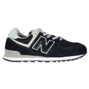 New Balance Sko - 574 - Sort/Hvid