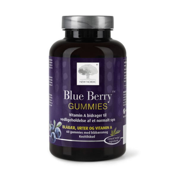 New Nordic Blue Berry gummies (60 stk)