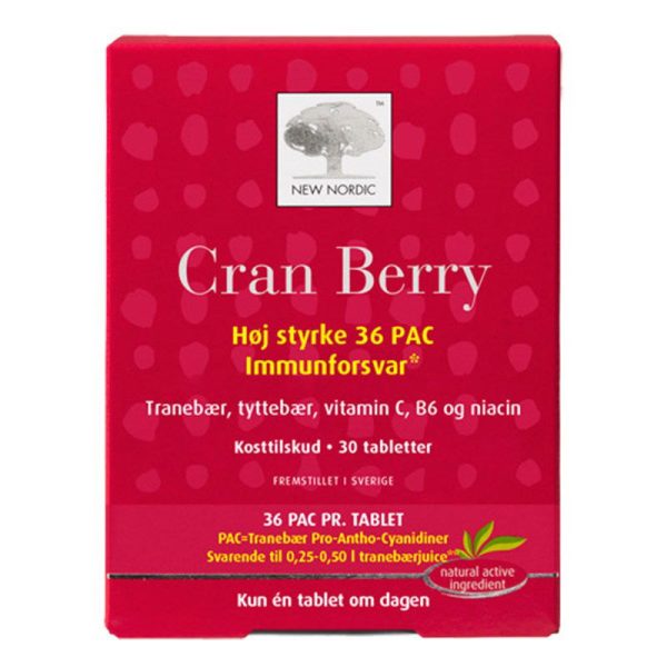 New Nordic Cran Berry (30 tab)