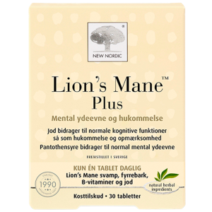 New Nordic Lion's Mane Plus (30 tabl)