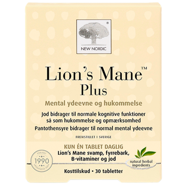 New Nordic Lion's Mane Plus (30 tabl)