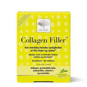 New Nordic Skin Care Collagen Filler - 180 tabl.