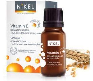 Nikel Vitamin Serum 100% Natural With Vitamin E, 10Ml