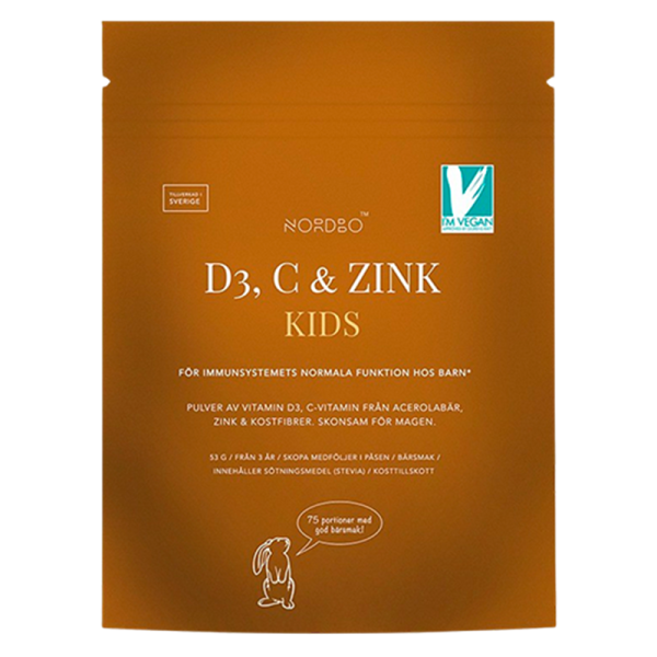 Nordbo D3, C & Zink Kids (53 g)