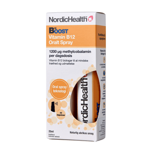 NordicHealth Boost B12-vitaminspray - 25 ml.