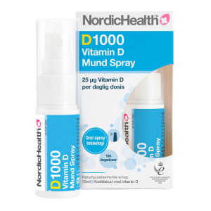 NordicHealth D1000 D3-vitaminspray (15 ml)