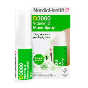 NordicHealth D3000 D3-vitaminspray (15 ml)