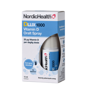 NordicHealth Dlux 1000 D-vitaminspray - 15 ml.