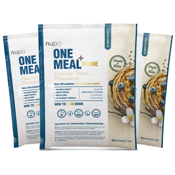 Nupo One Meal +Prime Pancake (8x 60g) - Vanilla Treat