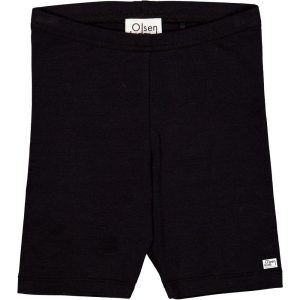 Olsen kids cykelshorts - Black - 104