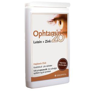 Ophtamin 20 Lutein + Zink - 360 tabl.