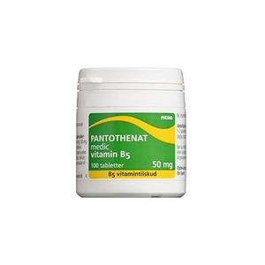 Pantotenat Vitamin B5 - 100 tabl.