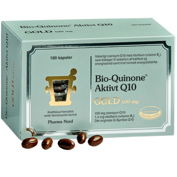 Pharma Nord Bio-Quinone Aktivt Q10 Gold (180 kap)