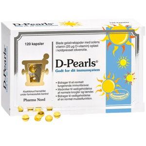 Pharma Nord D-Pearls 20 Âµg (120 kapsler)