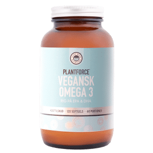 Plantforce Omega 3 (Vegansk EPA & DHA) (120 stk)