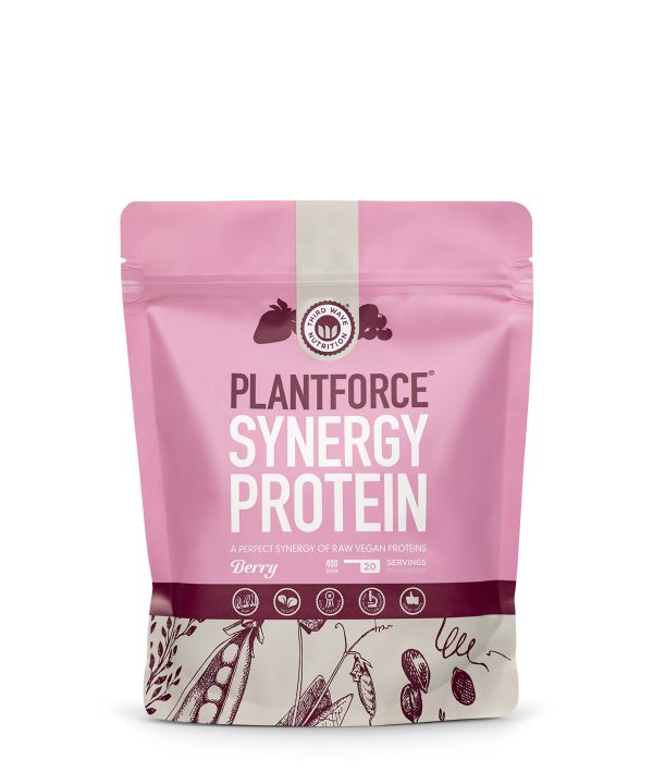 Plantforce Synergy Protein - Berry 400 g