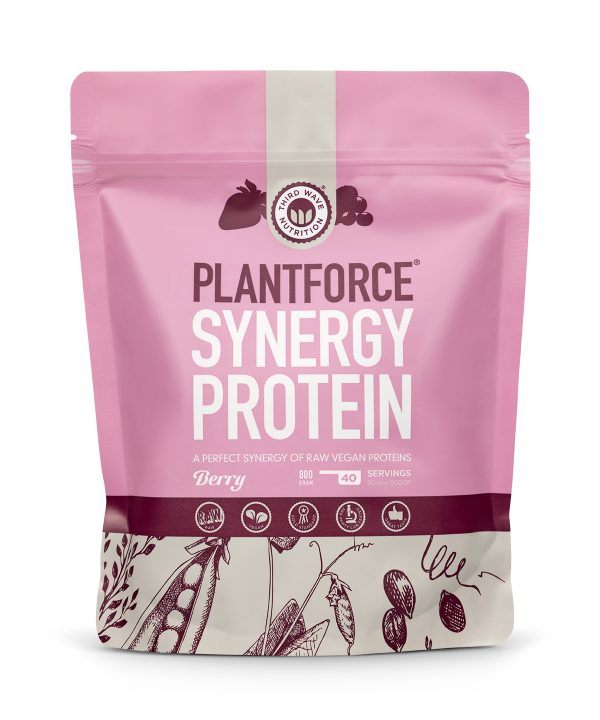 Plantforce Synergy Protein - Berry 800 g