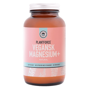 Plantforce Vegansk Magnesium+ Natural (160 g)