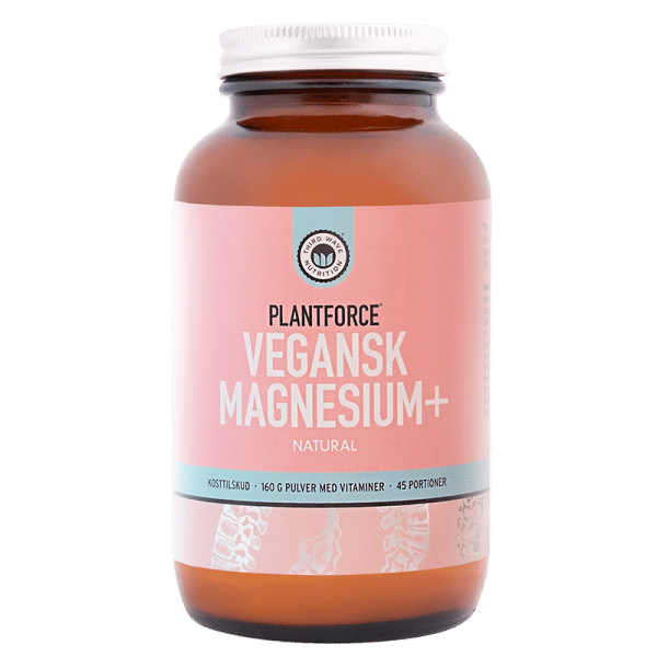 Plantforce Vegansk Magnesium+ Natural (160 g)