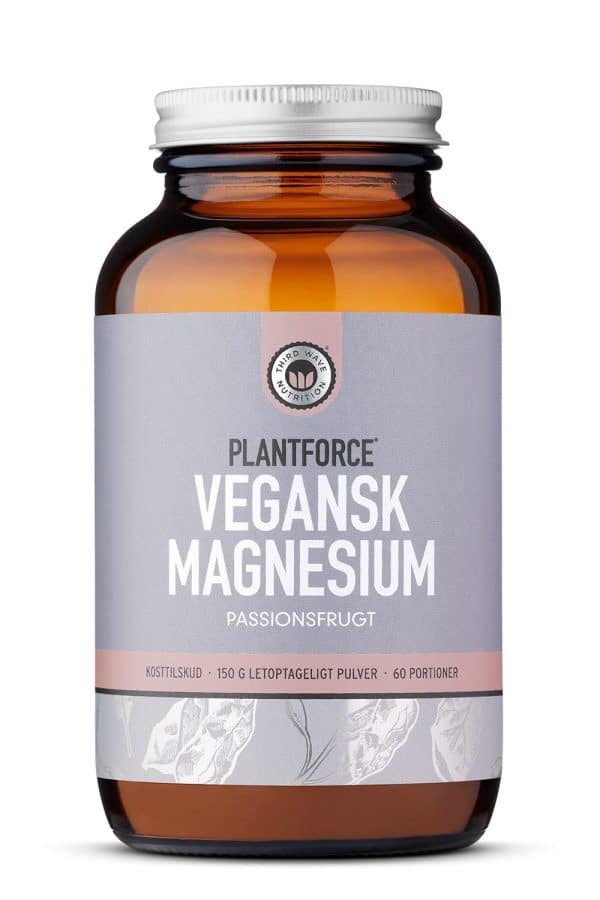 Plantforce Vegansk Magnesium - Passionsfrugt 150 g