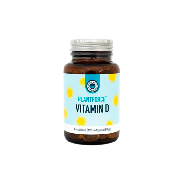 Plantforce Vitamin D 50 mcg (120 softgels)