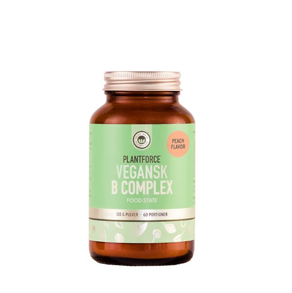 PlantforceÂ® Vegansk B Complex, 120 gr.