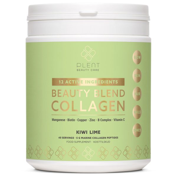 Plent Beauty Blend Collagen Kiwi Lime