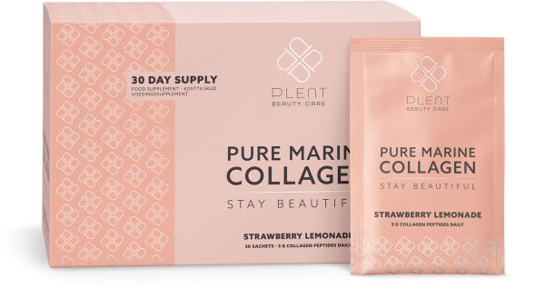 Plent Marine Collagen - Strawberry Lemonade box, 30 breve