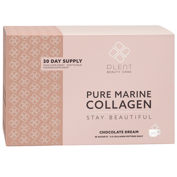 Plent Pure Marine Collagen Chocolate Dream Packs (30 stk)