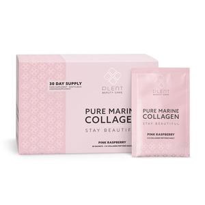 Plent Pure Marine Collagen Pink Raspberry - 30 sachets