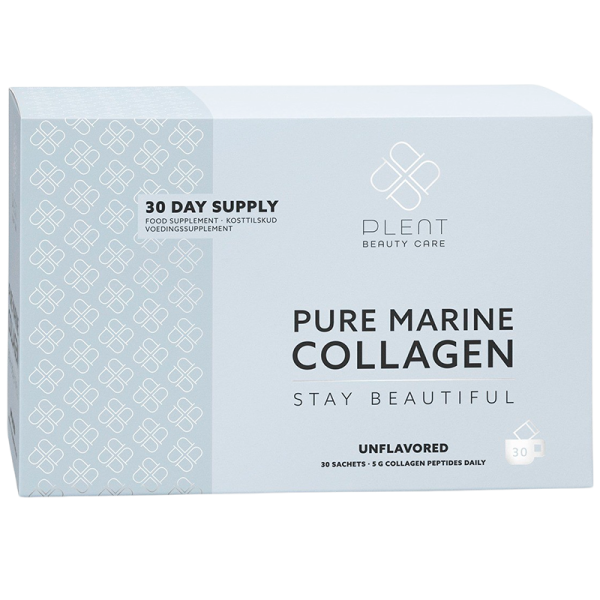 Plent Pure Marine Collagen Unflavored Packs (30 stk)