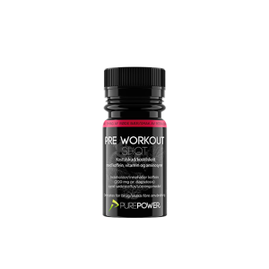 Pre-Workout shot (PWO) Røde bær 60 ml