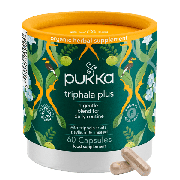 Pukka Triphala Plus Ø (60 kapsler)