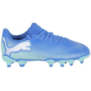 Puma Fodboldstøvler - Future 7 Play FG/AG Jr - Hyperlink Blue