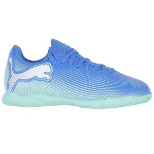 Puma Fodboldstøvler - Future 7 Play IT Jr - Hyperlink Blue/Mint