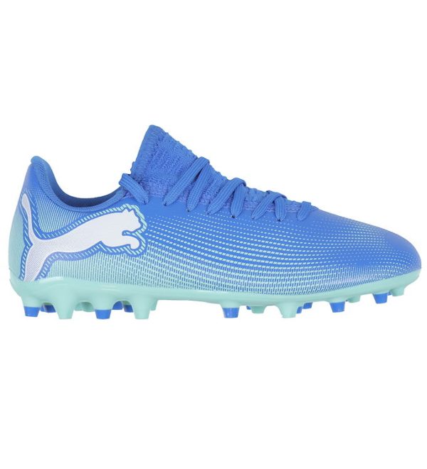 Puma Fodboldstøvler - Future 7 Play MG Jr - Hyperlink Blue/Mint