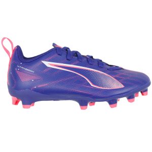 Puma Fodboldstøvler - Ultra 5 Play FG/AG Jr - Lapis Lazuli/Hvid