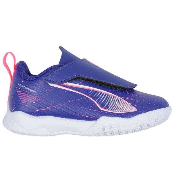 Puma Fodboldstøvler - Ultra 5 Play V IT Jr - Lapis Lazuli/Hvid