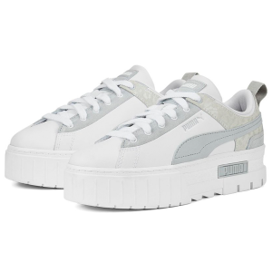 Puma Mayze Raw Muted Animal Sneakers, Farve: Hvid, Størrelse: 36, Dame