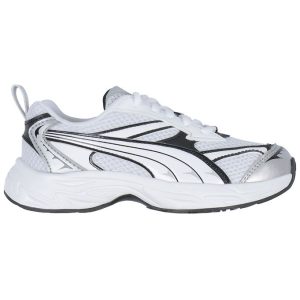 Puma Sko - Morphic Base PS - Feather Gray/Sort/Hvid