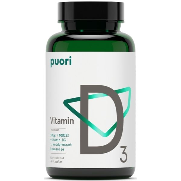 Puori Vitamin D3 - 60 Pieces