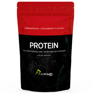 PurePower Proteinpulver Jordbær (400 g)