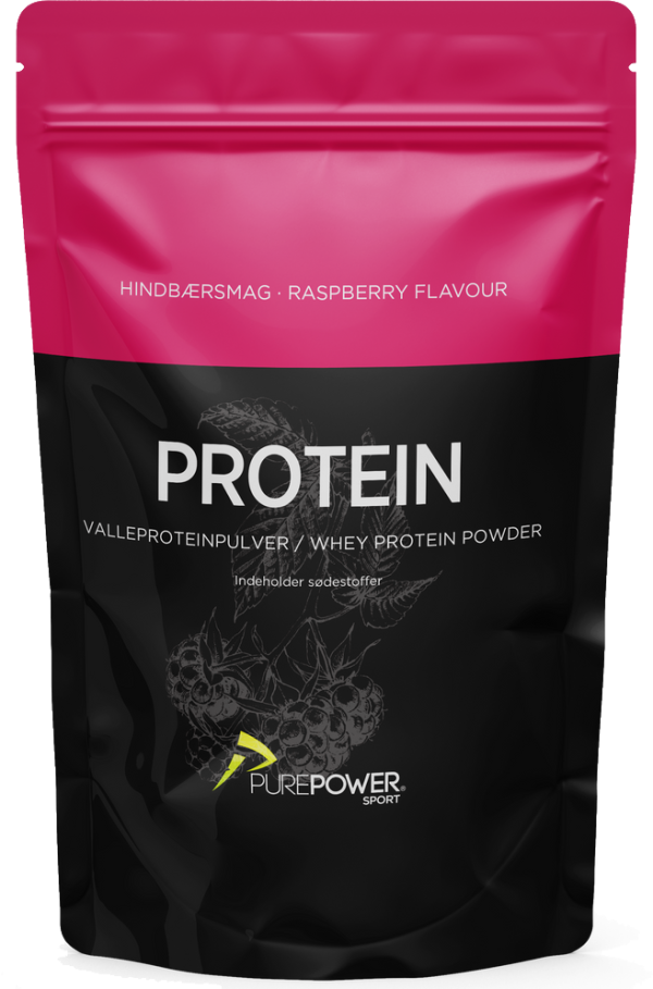 Purepower Valleprotein Hindbær - 400g