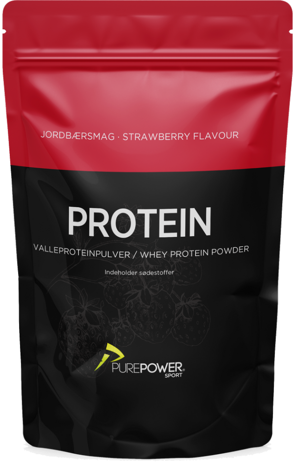 Purepower Valleprotein Jordbær - 400g