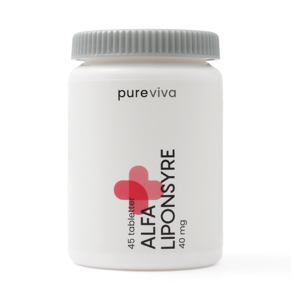 Pureviva Alfa-liponsyre (45 tabl)