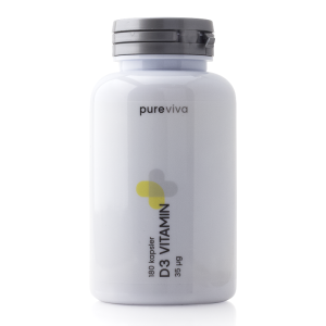 Pureviva D3 Vitamin (180 kap)