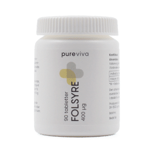 Pureviva Folsyre 400 Âµg (90 tabl)