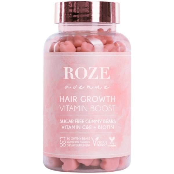 ROZE Avenue Hair Growth Vitamin Boost Gummy Bears 60 Pieces