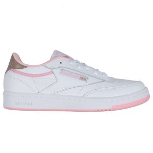 Reebok Sko - Club C - Tennis - Hvid/Rosa