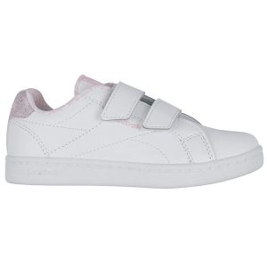 Reebok Sko - RBK Royal Complete C - tennis - Hvid/Rosa